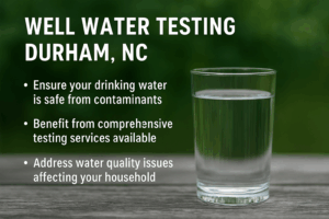 well water testing durham
